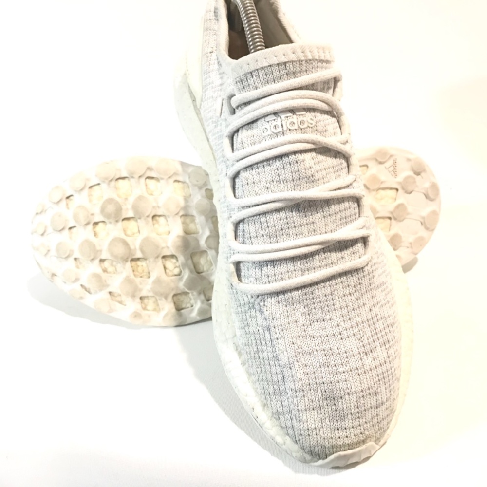 Adidas Pure Boost Cloud White BA8898 US10.5 - Picture 6 of 7